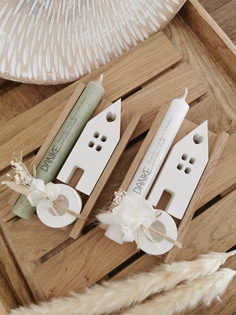 Geschenkset Kerzenhaus