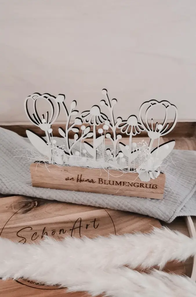 [1456483] Blumenleiste Blumenwiese (ein kleiner Blumengruss)