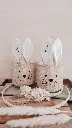 Osternest Stoffhase