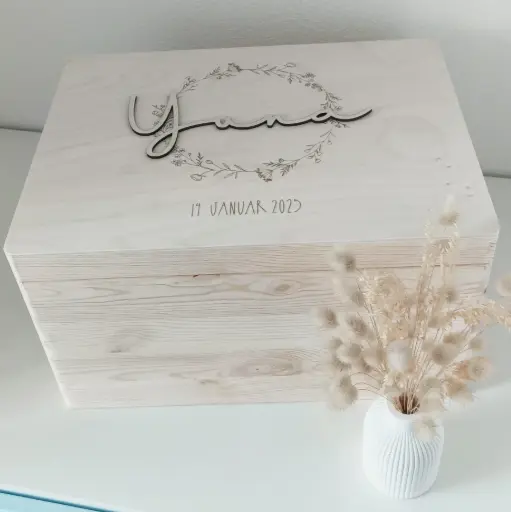 [1457163] Erinnerungsbox personalisiert 40x30x23cm