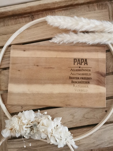 [1457177] Schneidebrett Laserbeschriftung Kesper