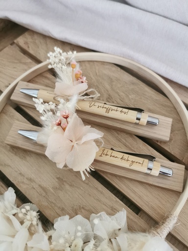 [1456870] Kugelschreiber Bambus gelasert